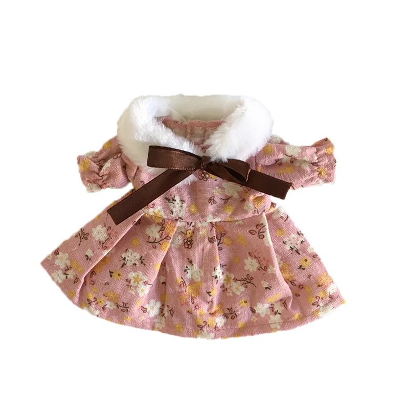 45 см/60 см Одежда для кукол Кролик Кот медведь плюшевые игрушки платье юбка вязаная кукла аксессуары для bjd 1/4 одежда для детских кукол - Цвет: b