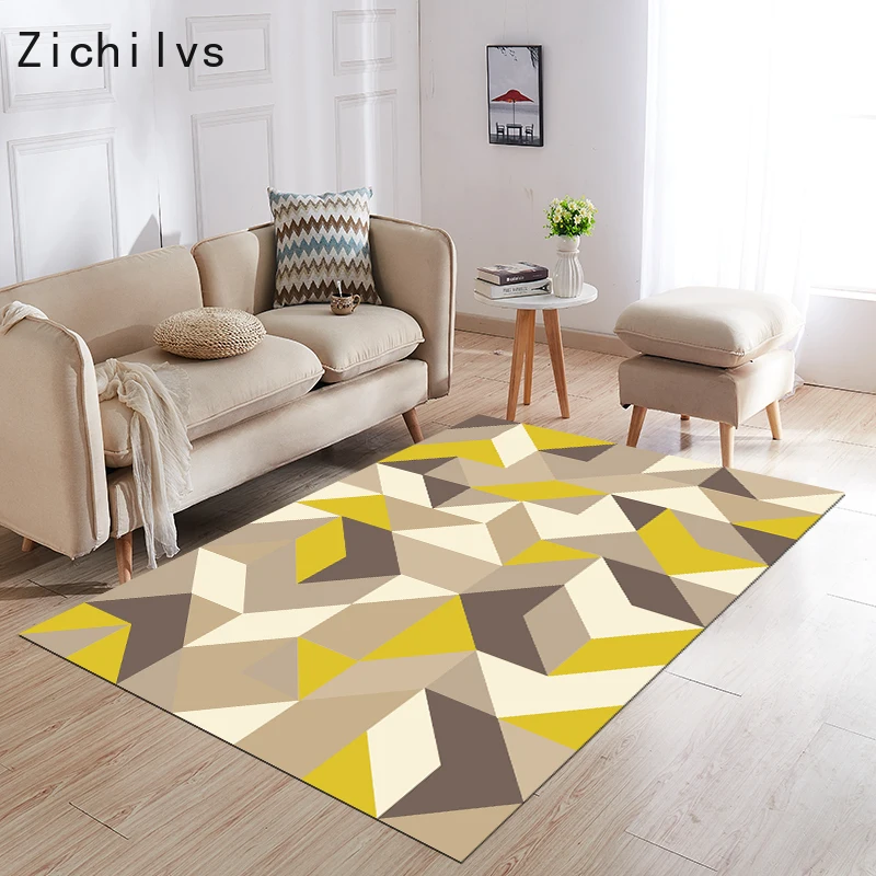 Zichilvs домашний ковер для гостиной противоскользящие мягкие детские коврики для спальни большой размер коврики для дома