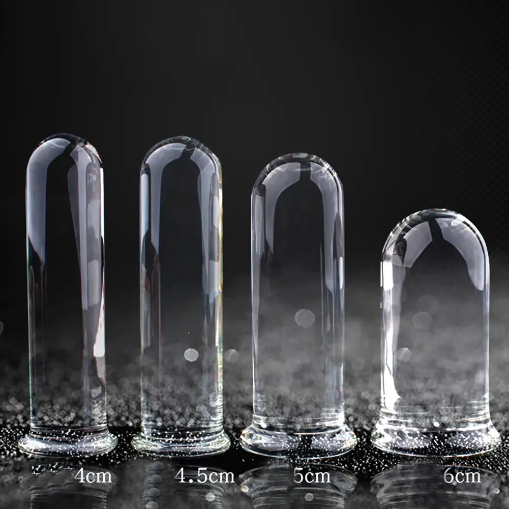 Drop Shipping Glass Anal Beads Butt Plug Fake Penis Women Men Masturbation Adults Sex ToyAdult Toy For Shop | Красота и здоровье