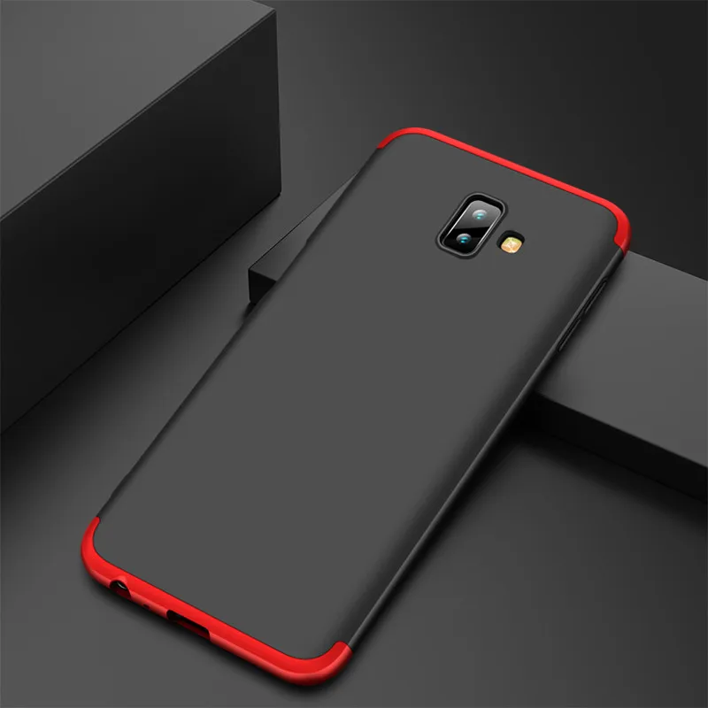 Чехол для Samsung Galaxy J6 Plus 3в1 полная защита Матовые чехлы 2018 J610F J610 SM-J610F |