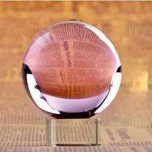 70 мм розовый хрустальный шар натуральная удача кварцевый Сферический Кристалл шар+ Стенд Кристалл лечение шара мяч Fengshui
