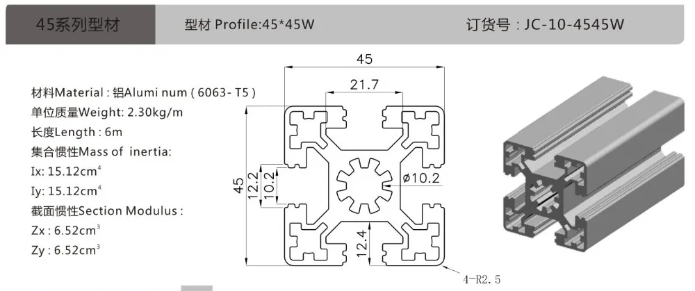 4545W