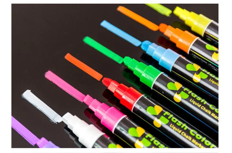 EZONE специальный маркер ручка для люминесцентных Экран Жидкий Мел маркер canetas Материал Эсколар канцелярские школьные принадлежности