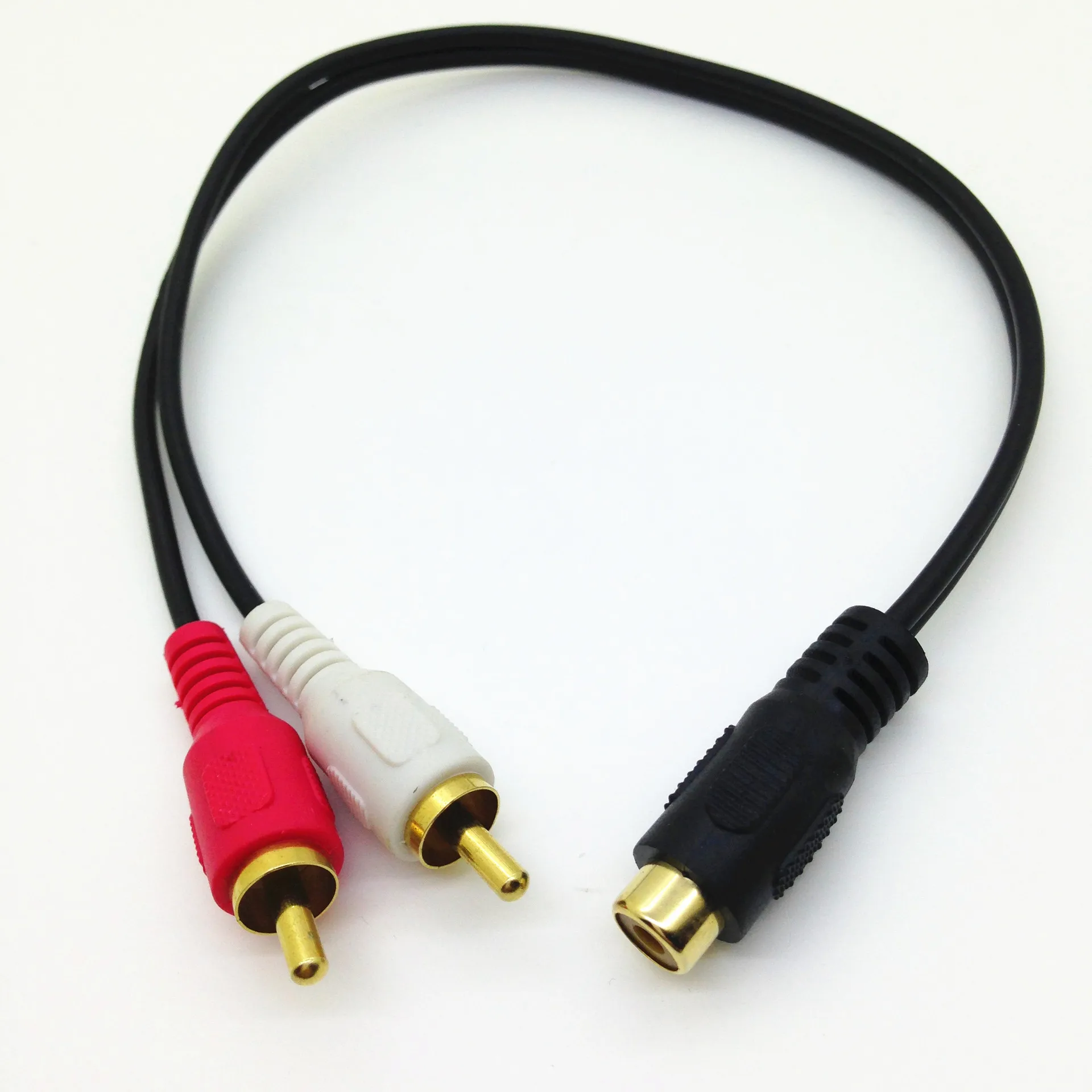 Сплиттер RCA для видео/аудио (1 гнездо на 2 штекера RCA) 0 25 м|video audio splitter|video rca splittersplitter