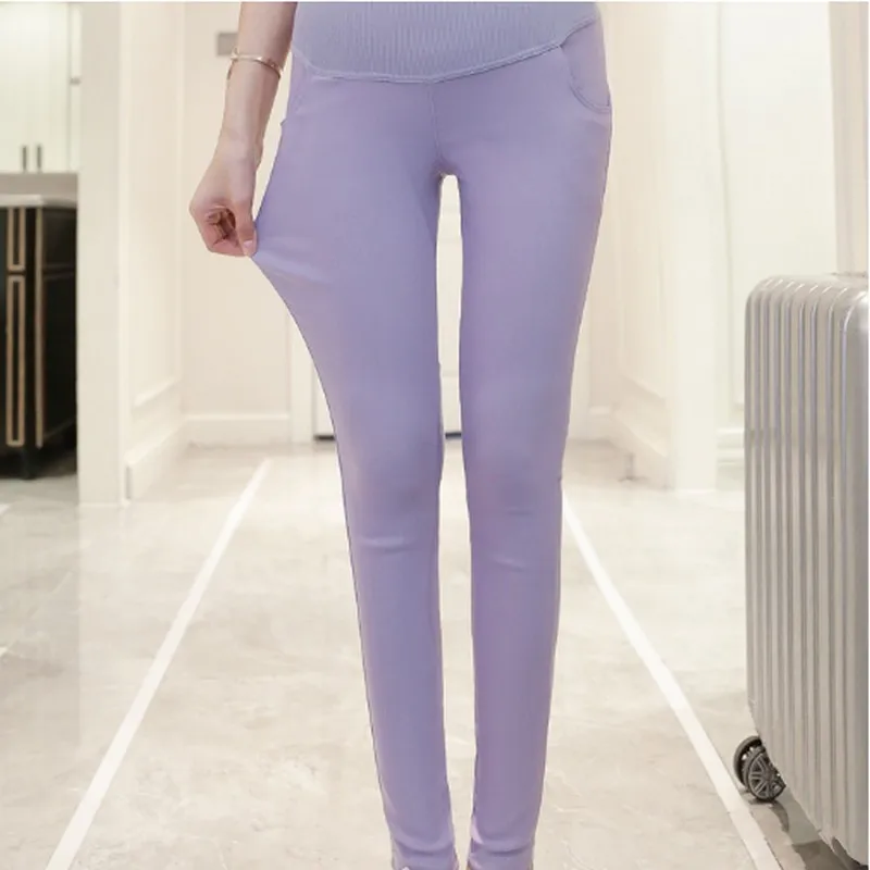 PLAMTEE новая весенняя одежда для беременных эластичные леггинсы брюки-карандаш для беременных модная летняя одежда