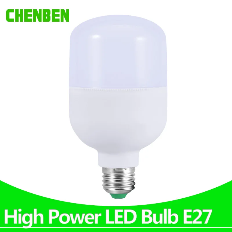 Buy E27 LED Bulb Lamp 5W 10W 15W 20W 30W 40W 50W Energy Saving Bombilla Ampoule