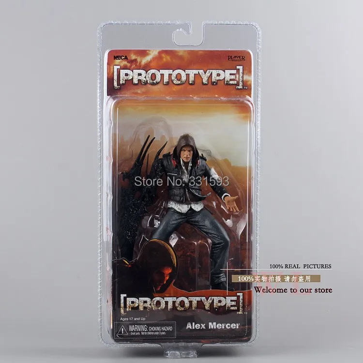 

Free Shipping NECA Prototype Alex Mercer PVC Action Figure Collection Model Toy 7"18CM MVFG114