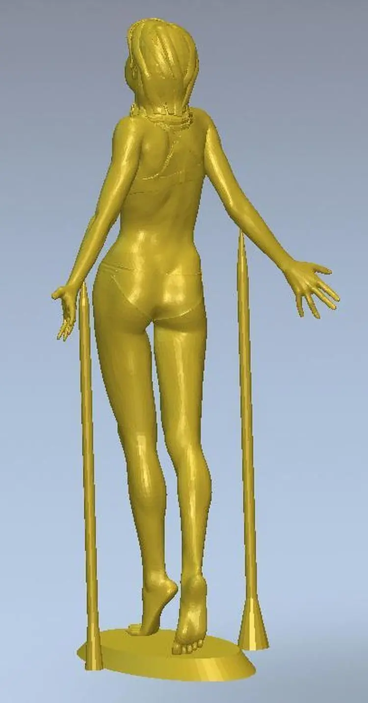 3d модель рельef с ЧПУ в формате STL для девочек палочками|3d model relief|3d relief modelfor cnc |