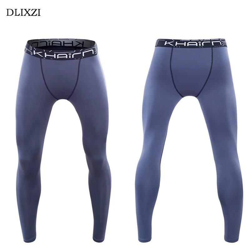 Winter Warme Hosen Männer Compression Leggings Fleece Dicken Jogger Jogginghose Turnhallen Bodybuilding Hosen Männlichen Thermische Unterwäsche