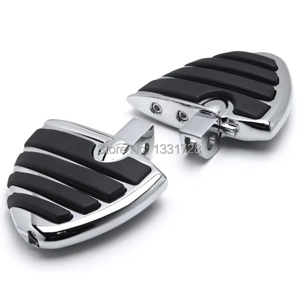 Хромированные колышки для крыльев подставки Kawasaki Vulcan 1500 A/B 1987-1999 (спереди) |