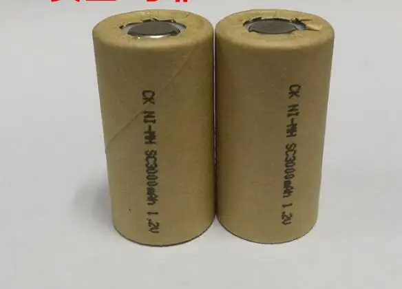 30 шт. Ni MH аккумуляторные батареи SC3000mAh1.2V SC 3000mAh|Перезаряжаемые батареи| |