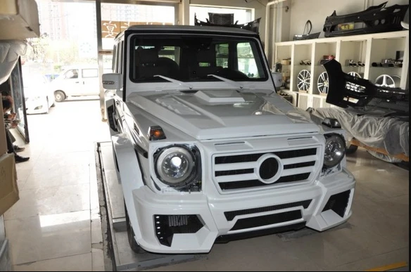 G CLASS W463 G63 WD стиль ковш капота для G350 G400 G500 G63 G65 крышка капота FRP капота