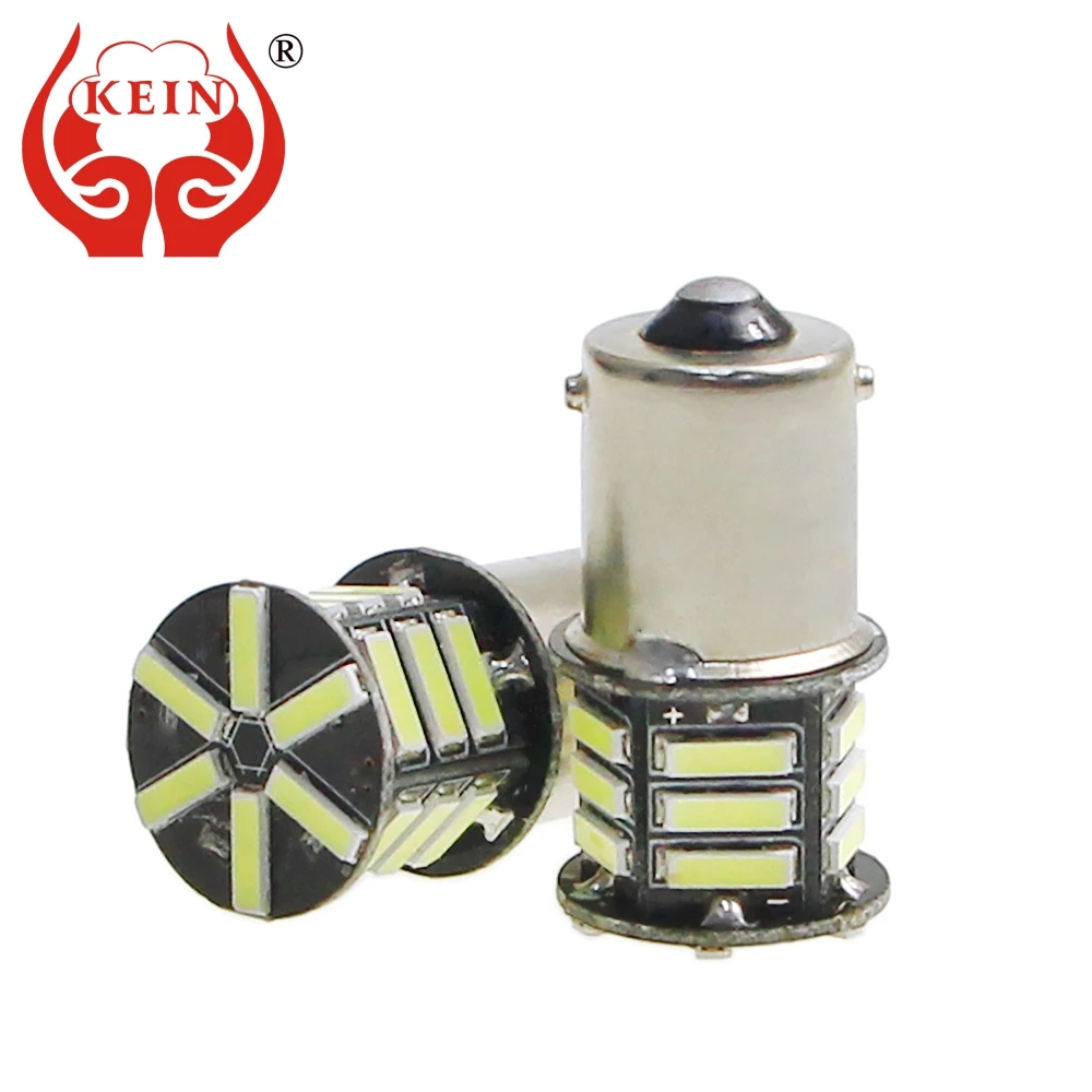 

KEIN 2pcs p21w 1156 led ba15s bay15d led 1157 t20 7440 7443 7020 21smd 12V Auto car reverse Brake DRL Tail bulb Lamp Light Motor