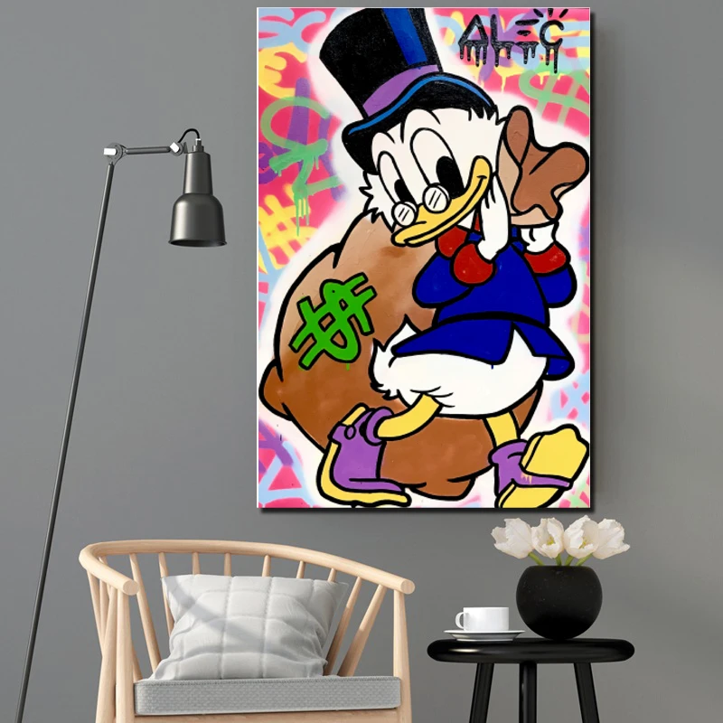 Alec Monopoly Cuadros настенные художественные плакаты и печать на холсте живопись