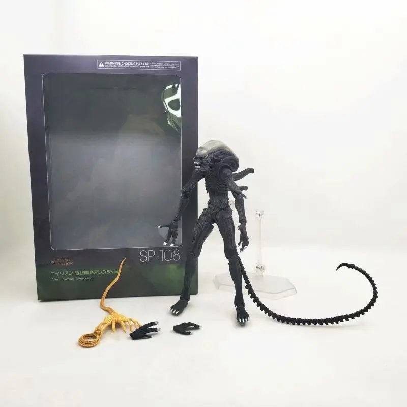 Figma фигурка "чужой" SP 109 10th Чужой против Хищник 2 ПВХ фигурки модель игрушки
