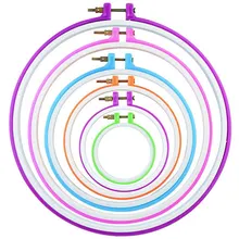 1 шт. Регулируемый инструмент для шитья крестиком пластиковая вышивка крестиком кольцо Рамка DIY аксессуары для лоскутов украшения