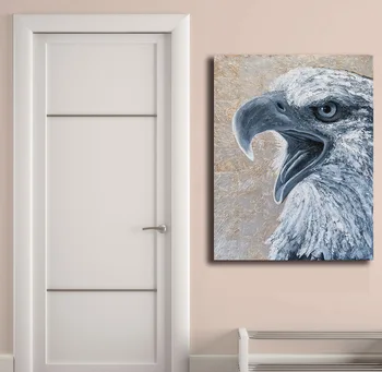 

Large Wall art animal Eagle Canvas Painting For Living Room Home Decoration Oil Painting On Canvas Wall Painting Unframed