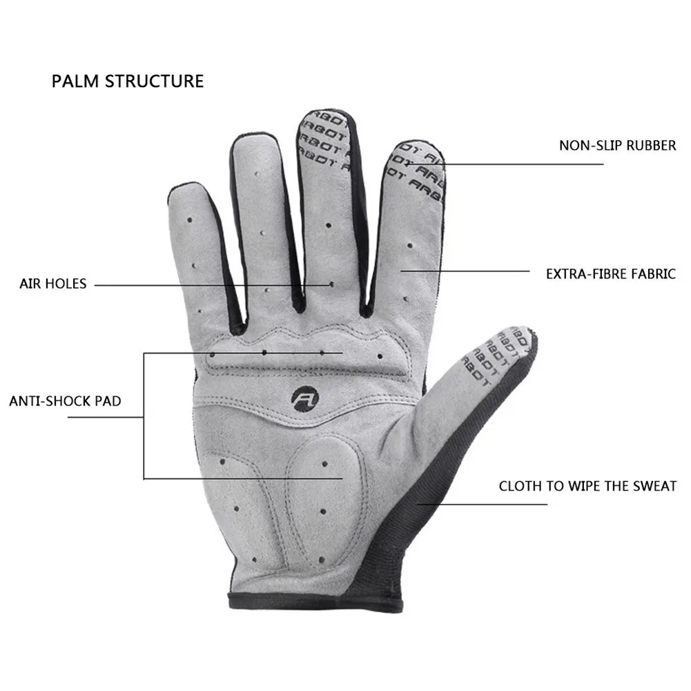 Велосипедные противоскользящие перчатки для мотоциклиста, мужские Дышащие анти-ударные спортивные перчатки, MTB велосипедные перчатки