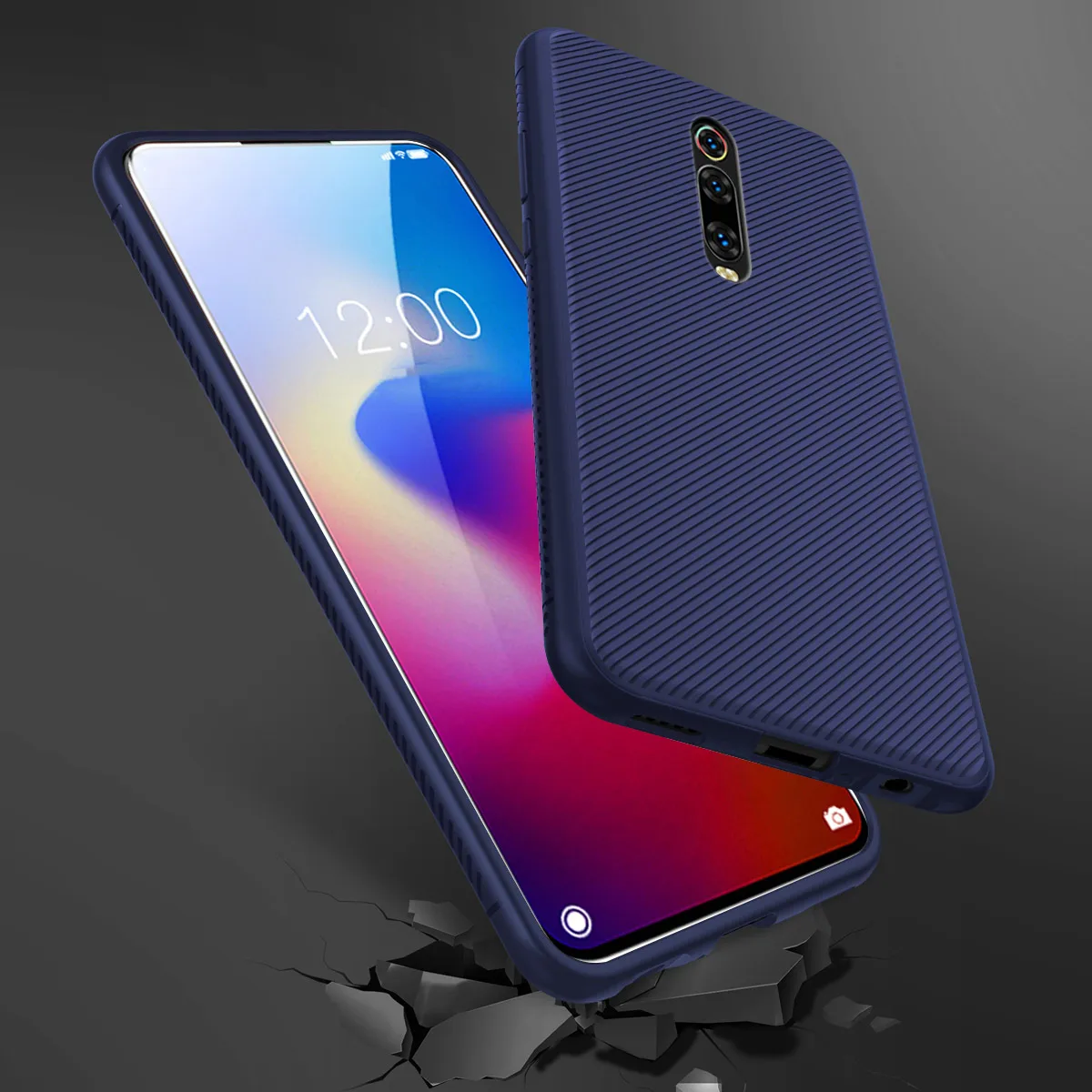 Чехол для Xiaomi Redmi K20 Pro силиконовый Противоскользящий тонкий матовый