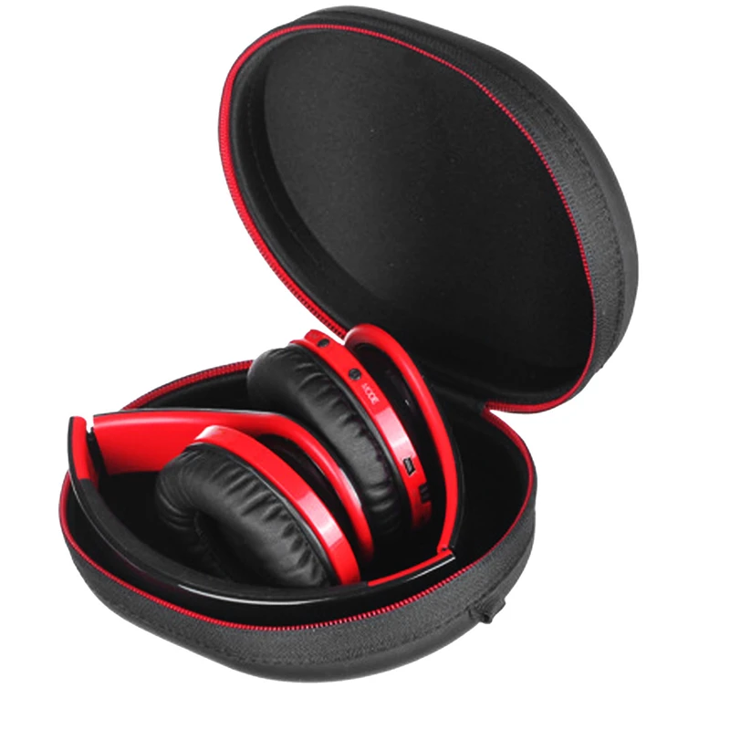 Портативный чехол для наушников Bluetooth-гарнитуры переноски жесткий футляр