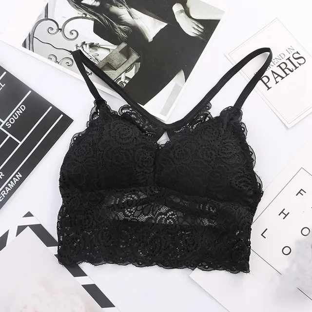 Women Push Up V Neck Lingerie Seamless Lace Women Bra Padded Underwear Sexy Beauty Back Bras 20 LJ0474B