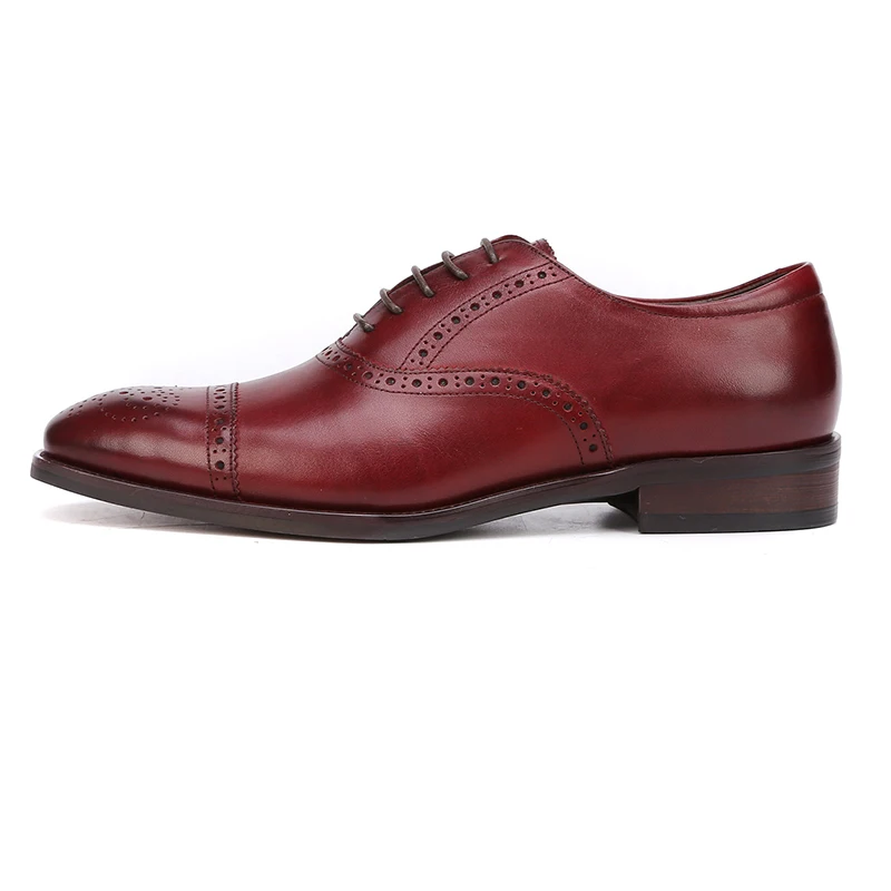 Oxford Os Vintage Formais Vestido Couro Vaca Genuíno Homens Grimentin Brown Desenhador De Sapatos Para Do E0gqZxOw