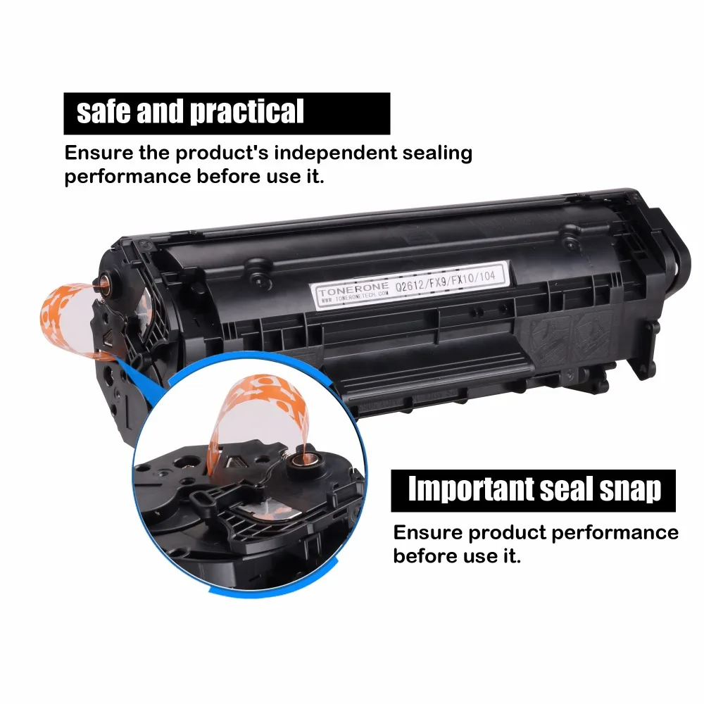 Картридж тонера для принтеров CANON LBP2900 LBP3000 черный совместимый с картами CART / CRG 103