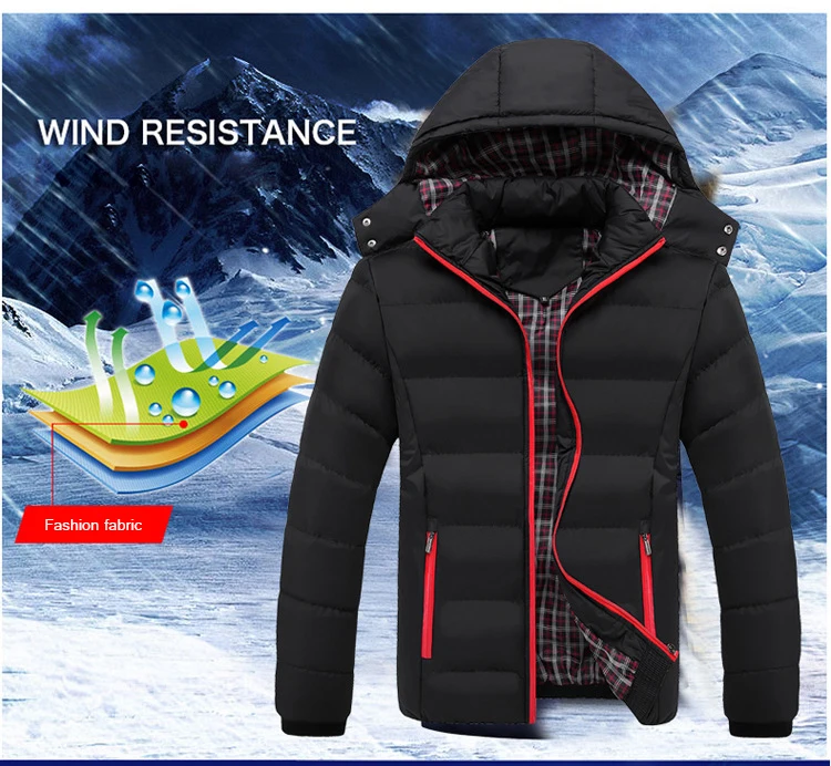 men brand winter jacket