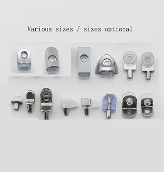 ขายร้อน 5 ชิ้นอุปกรณ์ตู้, ฮาร์ดแวร์เฟอร์นิเจอร์, วงเล็บกระจก, วงเล็บอเนกประสงค์ DIY 1