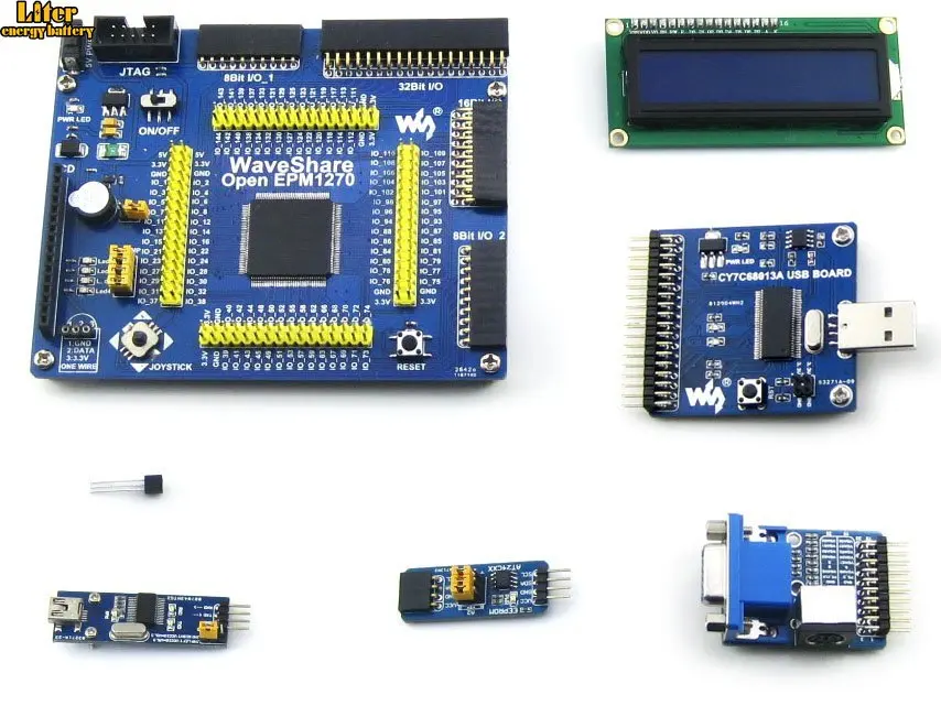 OpenEPM1270 упаковка Altera MAX II макетная плата CPLD EPM1270 + 6 комплектов аксессуаров модуля = OpenEPM1270 упаковка A