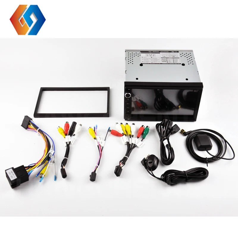 Flash Deal New Android 9.0 Car GPS Android Multimedia Navigation Universal for Nissan Built-in WiFi BT DVD/CD Player Support DVR TPMS Cam 5