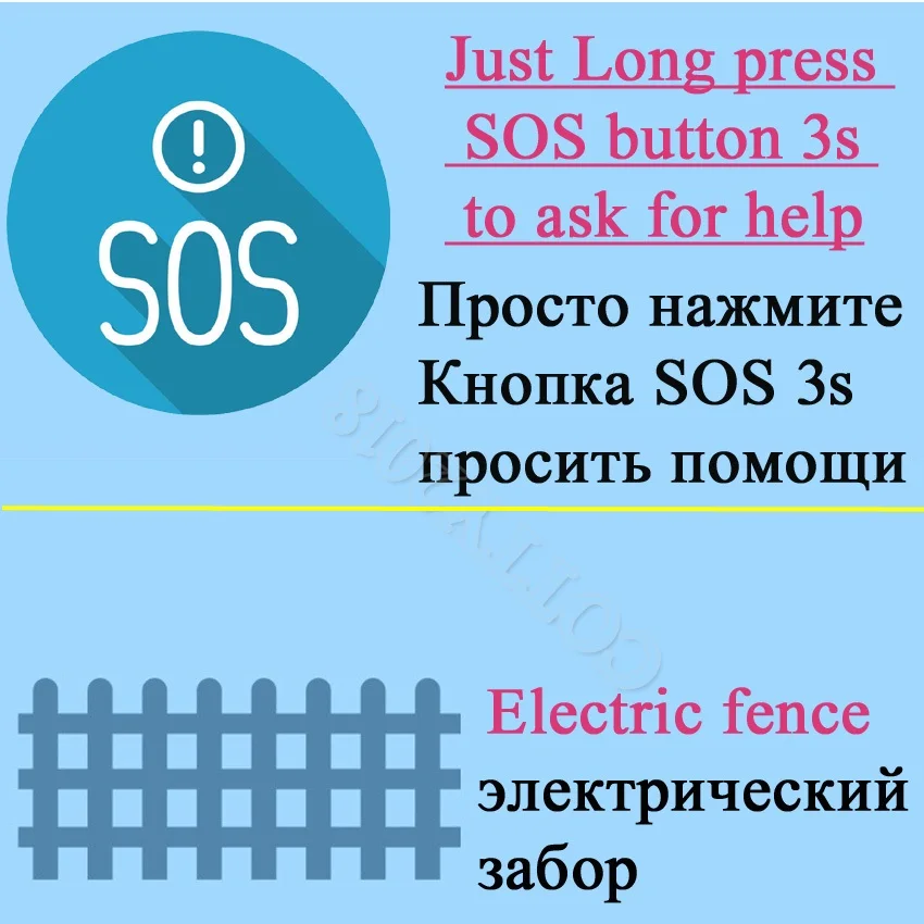 Funelego Водонепроницаемые Детские Смарт часы SOS С телефонным звонком детские
