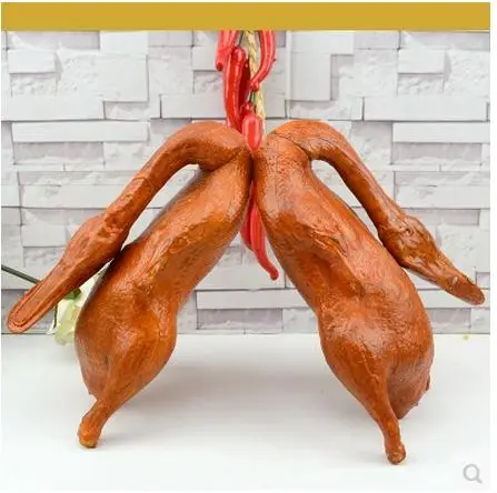 

Miniatures simulation artificial big roast duck roast chicken table model decorations props supplies