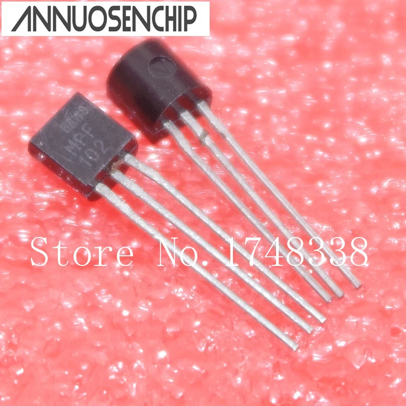 

5PCS MPF102 JFET AMP N-CH RF SS TO92 NEW GOOD QUALITY