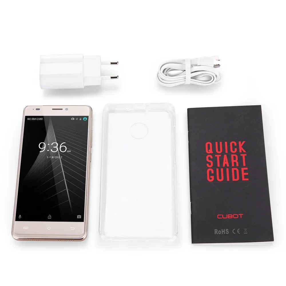 CUBOT H3 Android 7 0 6000 мАч мобильный телефон 4 г 5 ''HD MTK6737 ядра 3 ГБ Оперативная память 32