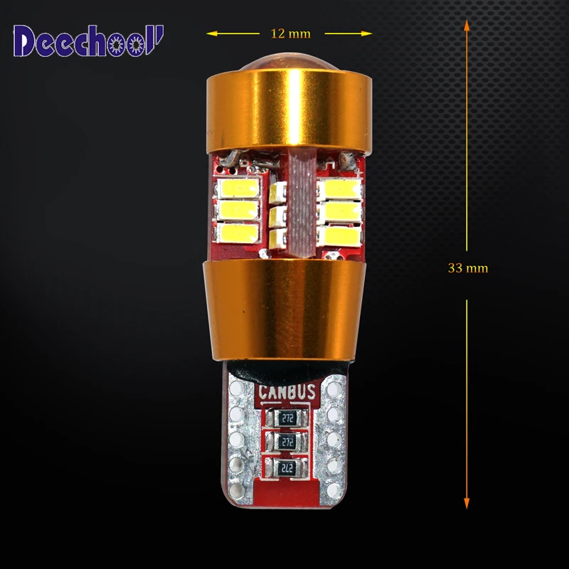 Deechooll 2 шт Canbus светодиодный T10 W5W зазор парковочный светодиодный светильник для Volkswagen VW Eos Golf New Beetle Passat Polo Scirocco