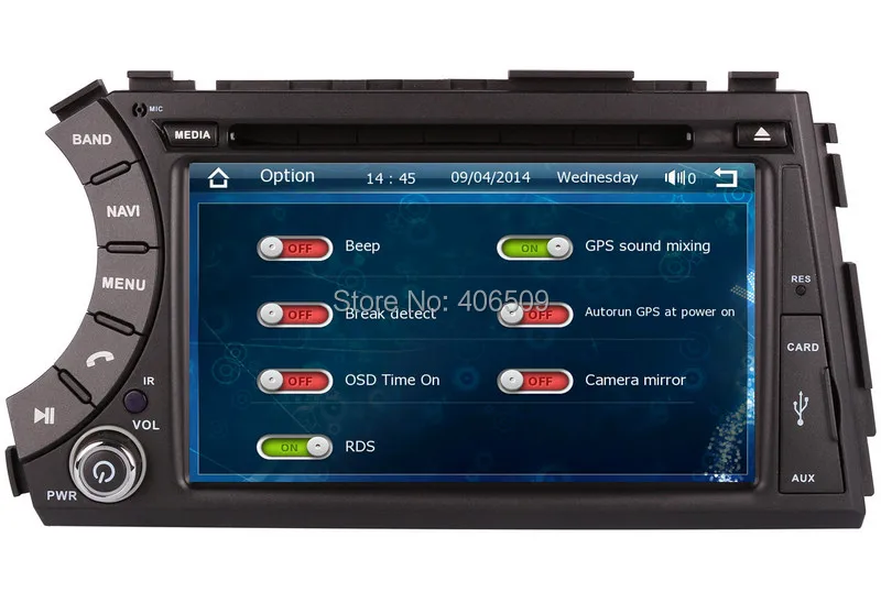 Perfect Head Unit Car DVD Player for Ssangyong Kyron Actyon Korando w/ GPS Navigation Radio Bluetooth USB SD AUX Video Stereo Navigator 7