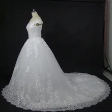 QQ Lover с открытыми плечами кружевные свадебные платья с блестками роскошное пышное свадебное платье со шлейфом
