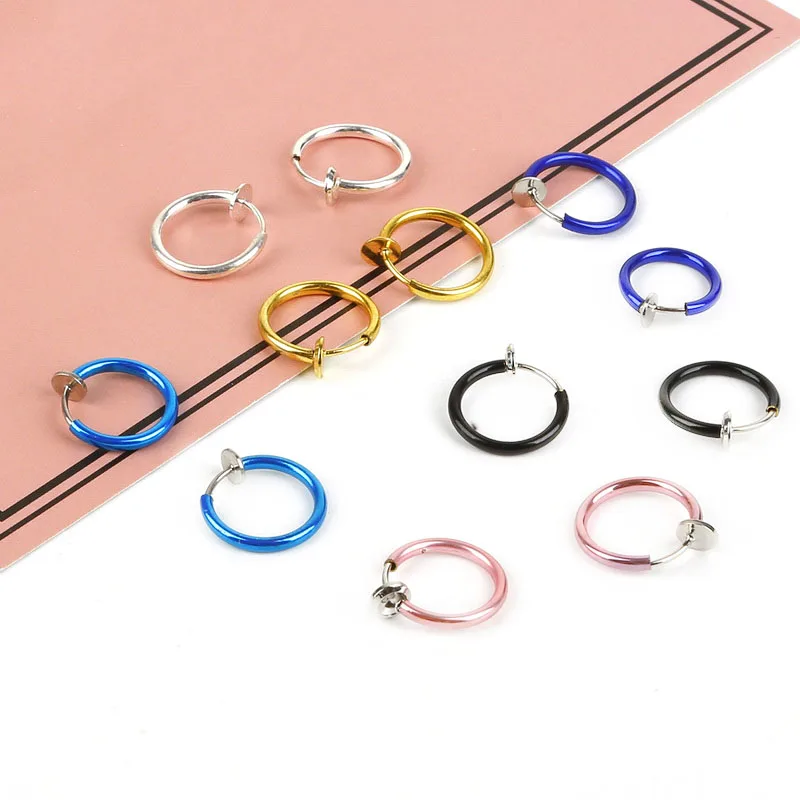 Серьги пусеты для носа и ушей 1 пара/лот|body piercing jewelry|piercing jewelryseptum nose |