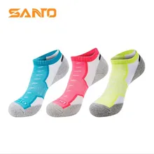 Кроссовки Носки для марафона(2 пар/лот) Санто/S054 Для мужчин женские спортивные носки 50% Coolmax Быстросохнущий носки для пешего туризма на открытом воздухе