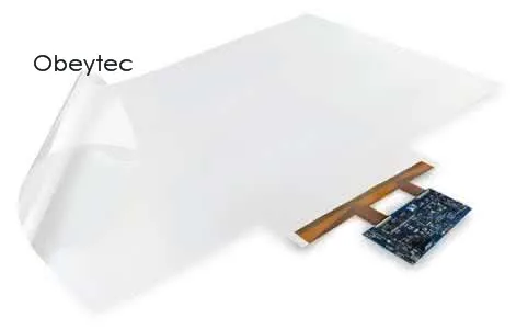 US $225.00 Obeytec 43 Inches Multi Touch Film 5V USB Controller Driver Free High Transmission With Back Adhesives 10 Touches