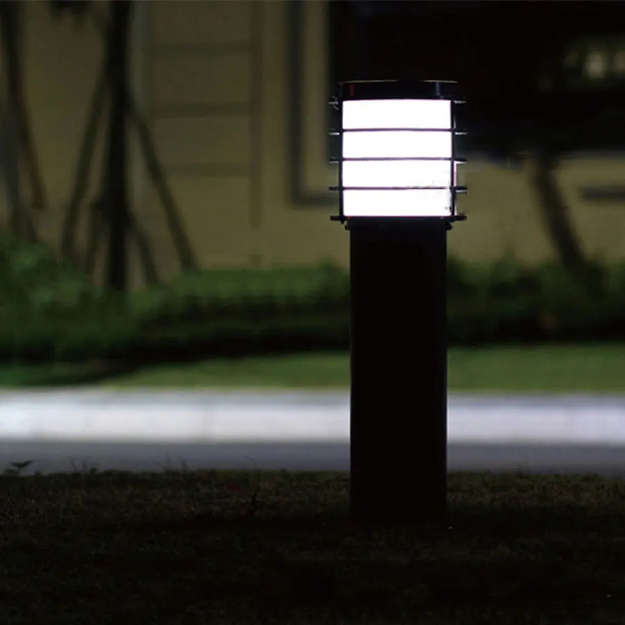 Современный садовый светильник, уличный клетчатый светильник, водонепроницаемый светильник для двора, уличный светильник