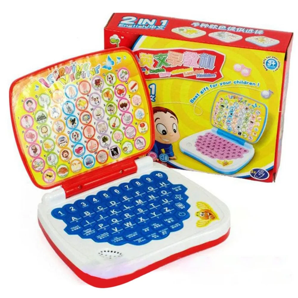 

Kids Multifunctional Learning Machine Bilingual Early Educational Computer Toys For Children Birthday Gift Developmental Toy