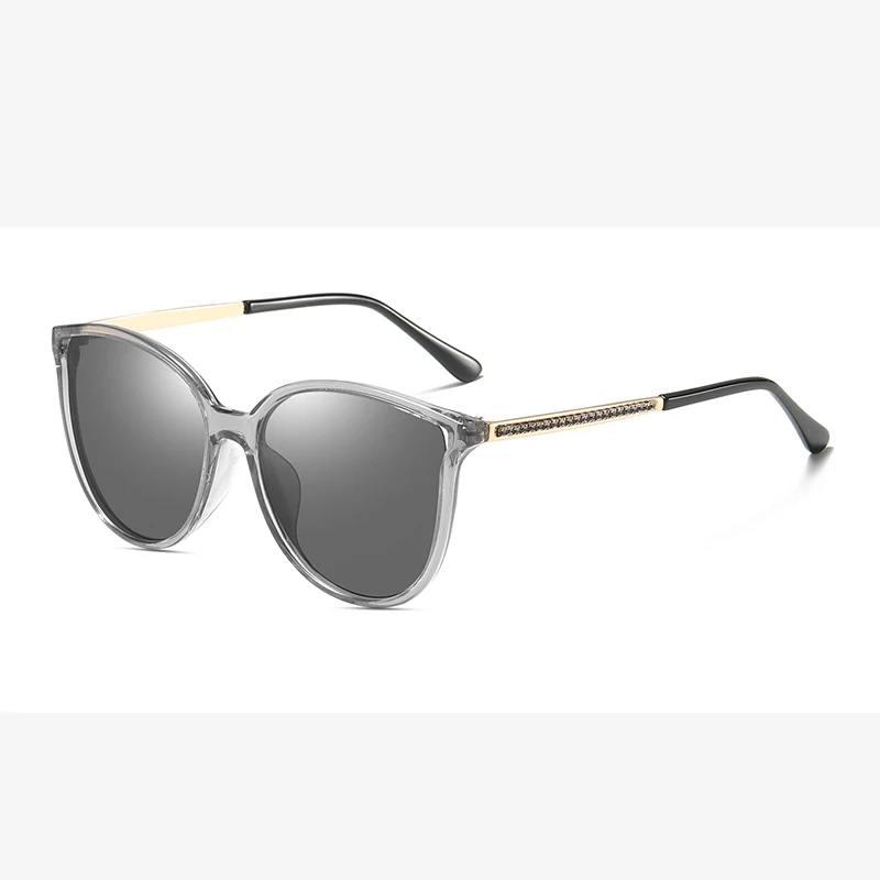 Pro Acme, фирменный дизайн, кошачий глаз, солнцезащитные очки для женщин, поляризационные, модные, для девушек, солнцезащитные очки, женские, Ретро стиль, оттенки Oculos PA1248 - Цвет линз: C4 Gray