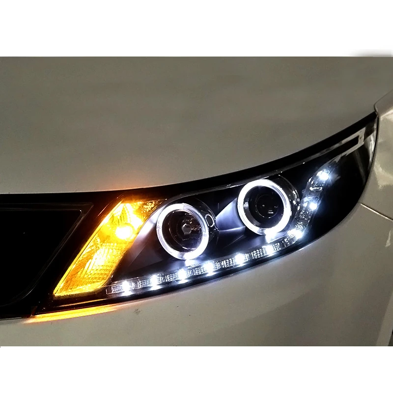 

HID Headlights For KIA/Rio/K2 Headlight With Bi-Xenon Led Headlamp (2pcs/set) 2011-2014