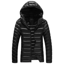 Зимняя Новая повседневная Водонепроницаемая зимняя куртка с капюшоном Invierno Hombre