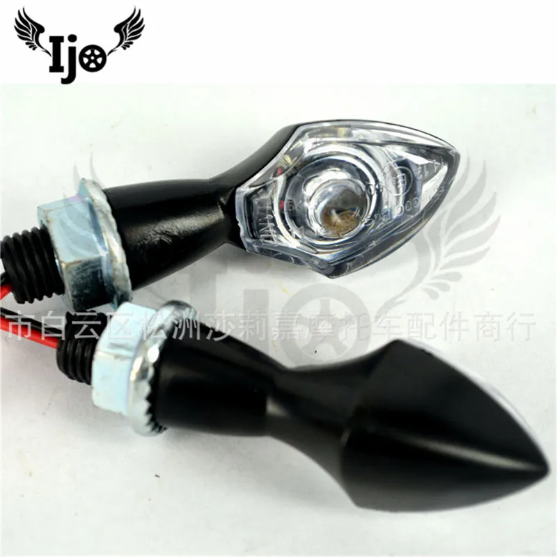 

mini universal 10MM screw scooter accessories motocross moto indicator blinker motorbike flasher motorcycle turn signal light