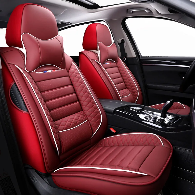 

High PU Leather car seat covers 5 seats For Citroen all models c4 c5 c3 C6 Elysee Xsara C-Quatre Picasso auto styling accessorie