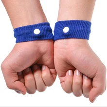 10 шт браслет на запястье повязки на руку против тошноты болезни движения автомобиля морской болезни корабль плоской хлопка регулируемая путешествий многоразовые