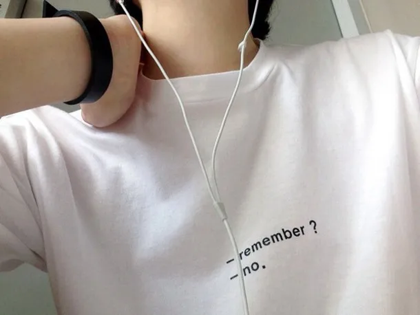 

REMEMBER NO .Unisex fashion T shirt girls tumblr top tees high quality t shirt women casual tshirt summer funny t shirt